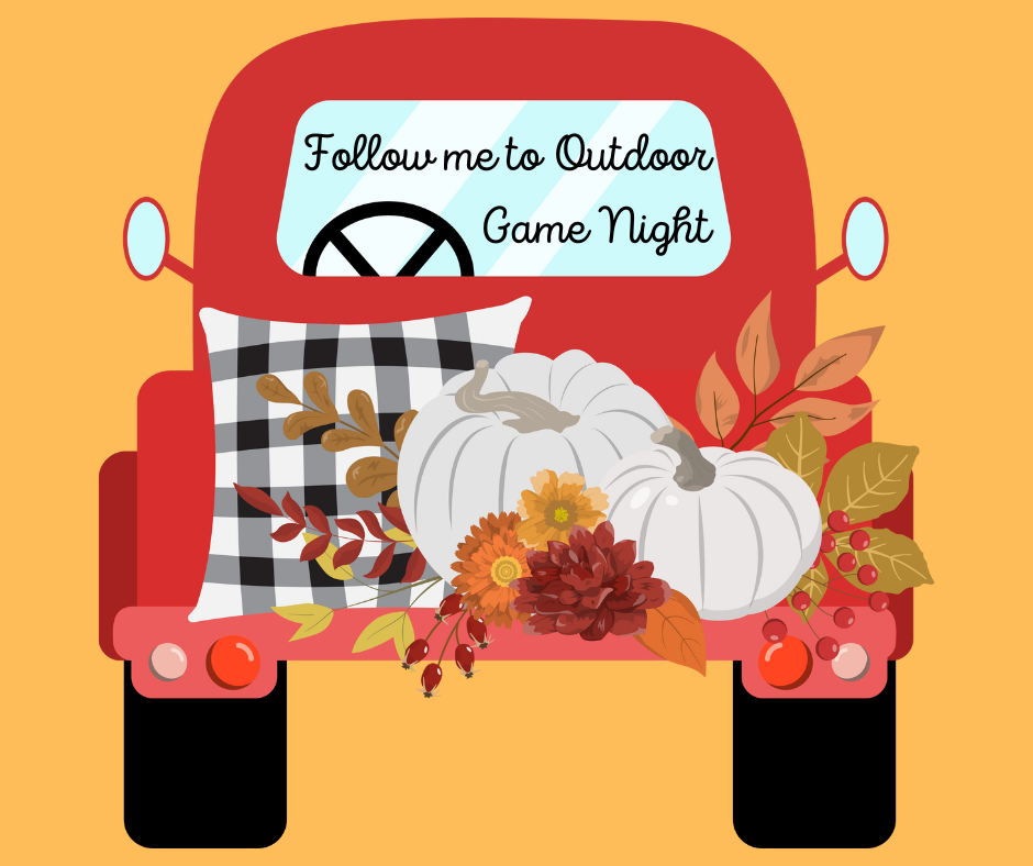 pickup truck with fall foliage in the bed