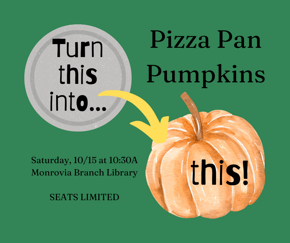 green background with pizza pan and pumpkin