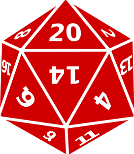 twenty sided die