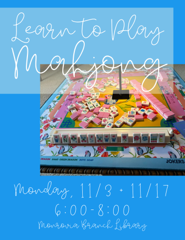 photo of mahjong board