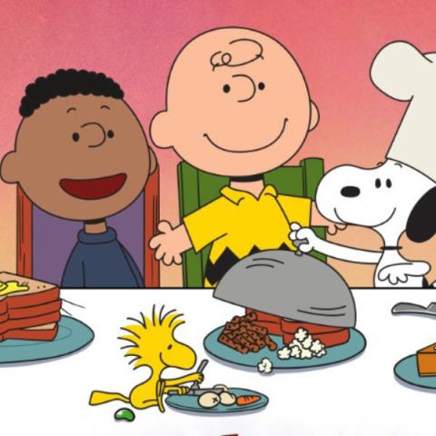 a screenshot from "A Charlie Brown Thanksgiving"
