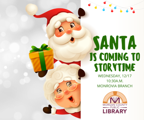 Santa and Mrs. Clause popping out